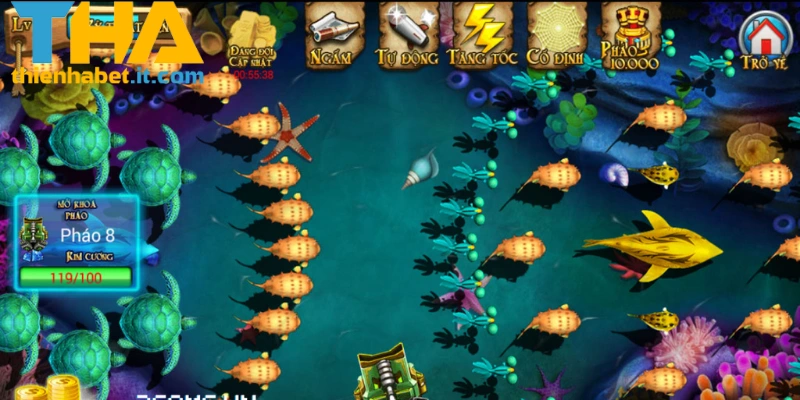 Các loại game bắn cá THIENHABET phổ biến